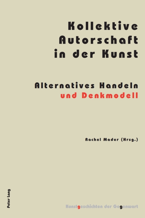 Cover image for book Kollektive Autorschaft in der Kunst