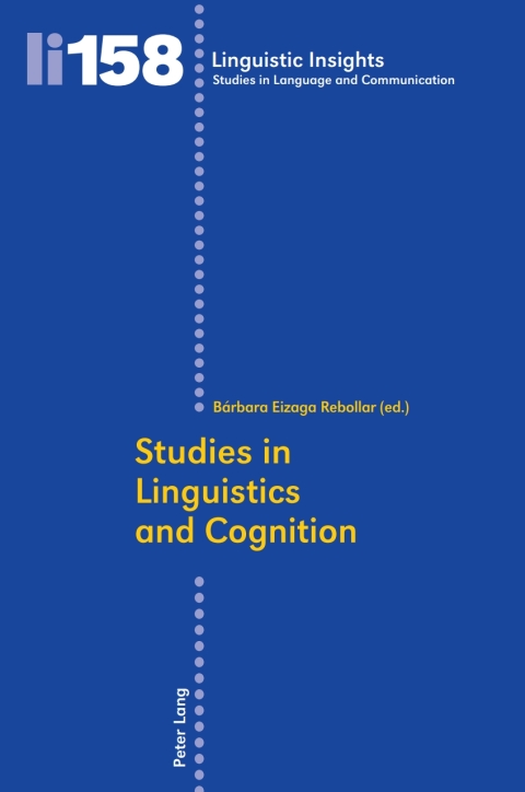 Cover image for book Studies in Linguistics and Cognition