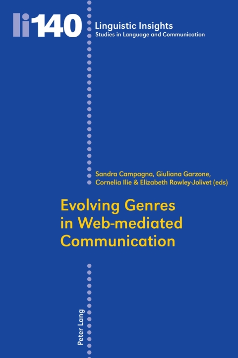Cover image for book Evolving Genres in Web-mediated Communication