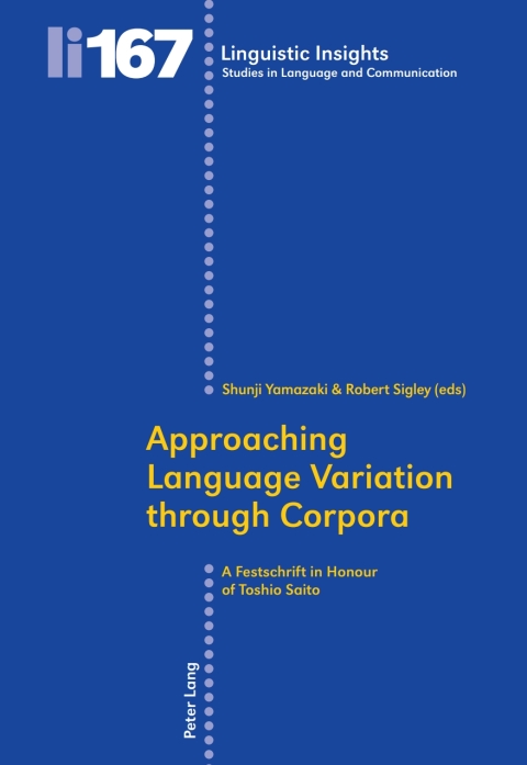 Cover image for book Approaching Language Variation through Corpora