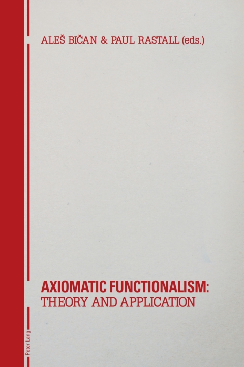 Cover image for book Axiomatic Functionalism: Theory and Application