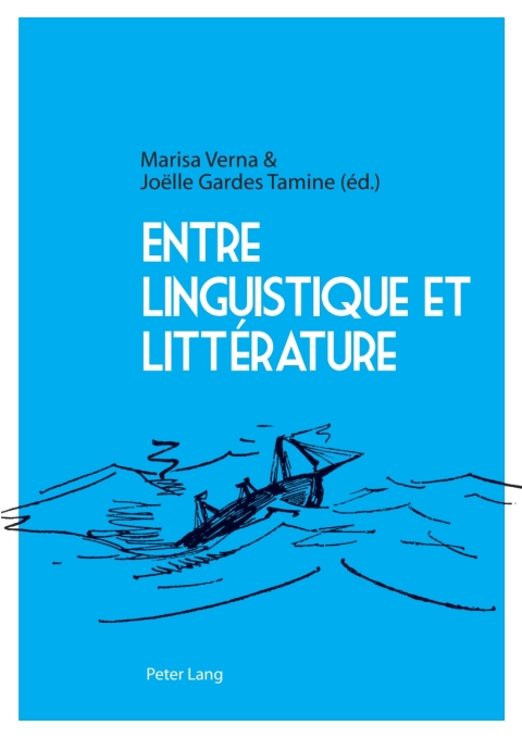 Cover image for book Entre linguistique et littérature