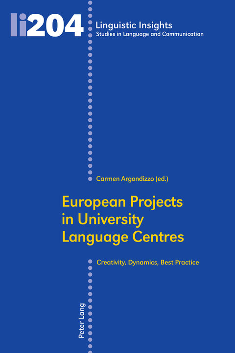 Cover image for book European Projects in University Language Centres