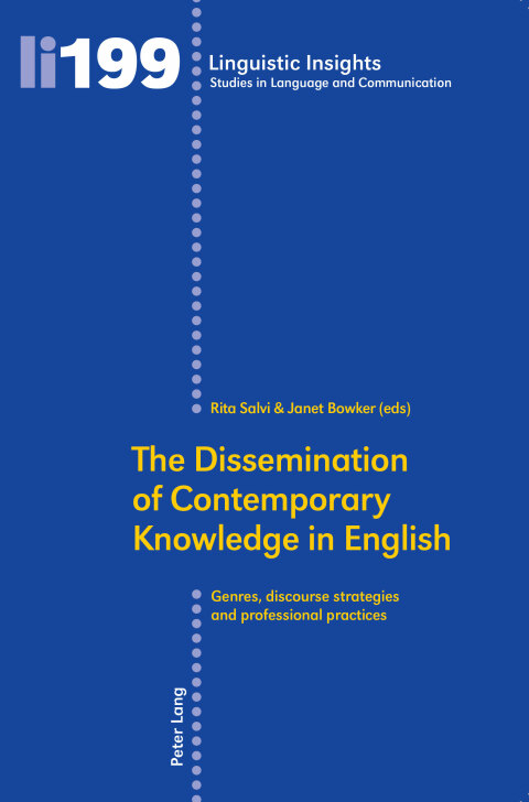 Cover image for book The Dissemination of Contemporary Knowledge in English