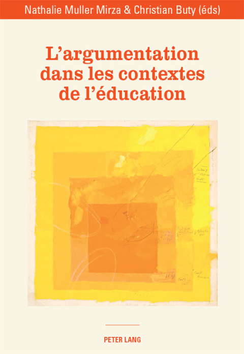 Cover image for book Largumentation dans les contextes de léducation