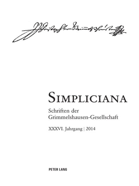 Cover image for book Simpliciana