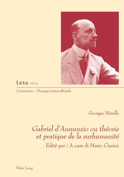 Cover image for book Gabriel d'Annunzio ou théorie et pratique de la surhumanité