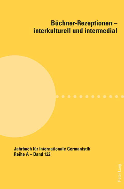 Cover image for book Büchner-Rezeptionen  interkulturell und intermedial