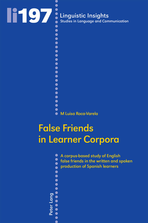 Cover image for book False Friends in Learner Corpora
