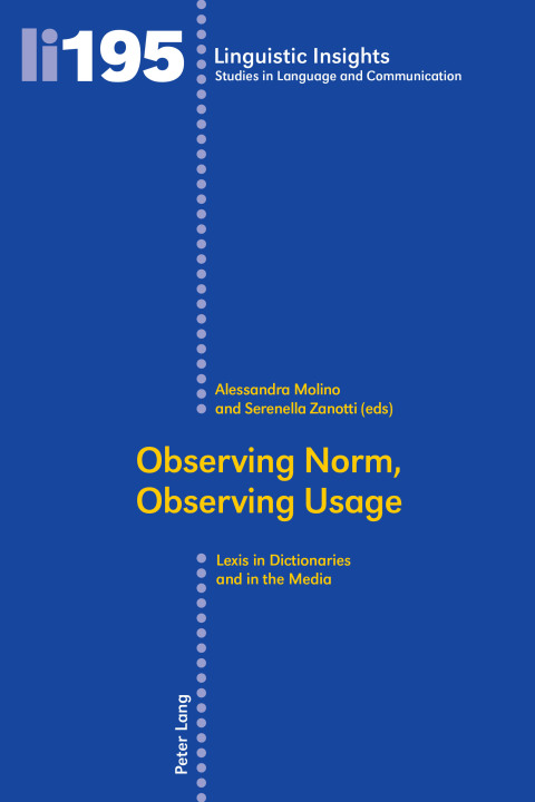 Cover image for book Observing Norm, Observing Usage