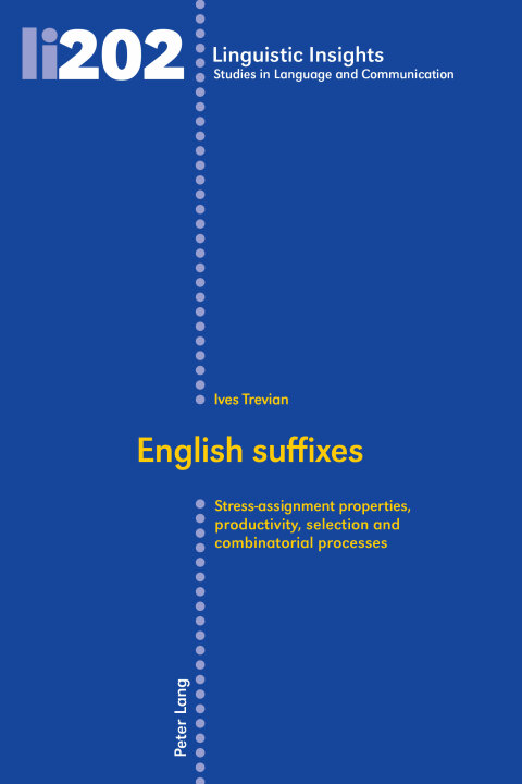 Cover image for book English suffixes