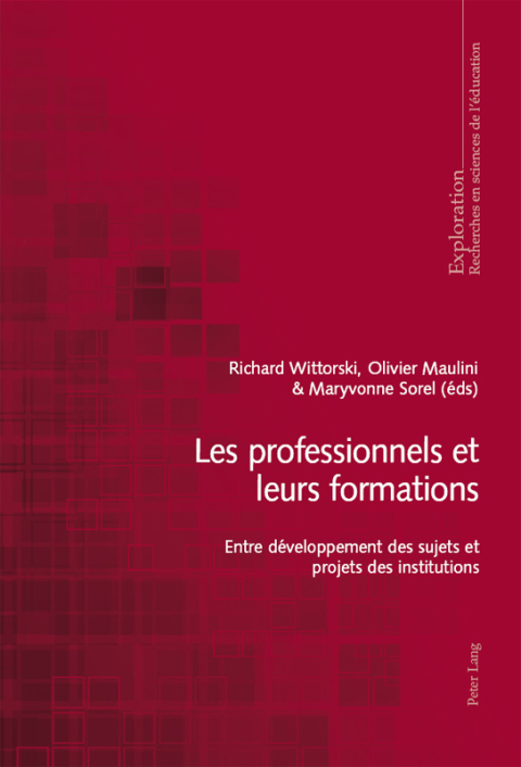 Cover image for book Les professionnels et leurs formations