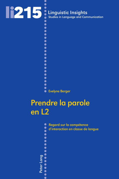 Cover image for book Prendre la parole en L2