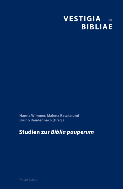 Cover image for book Studien zur «Biblia pauperum»