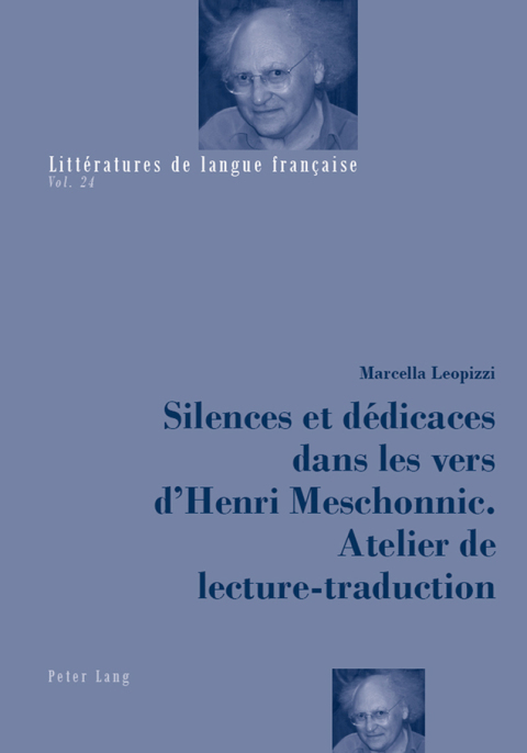 Cover image for book Silences et dédicaces dans les vers dHenri Meschonnic. Atelier de lecture-traduction
