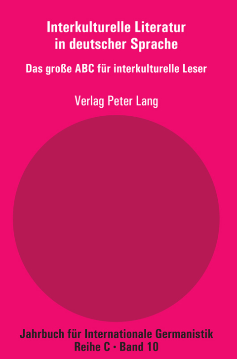 Cover image for book Interkulturelle Literatur in deutscher Sprache