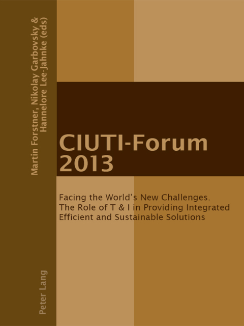 Cover image for book CIUTI-Forum 2013