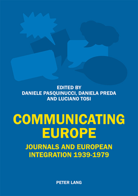 Cover image for book Communicating Europe
