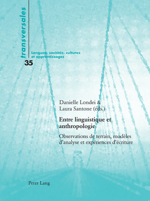 Cover image for book Entre linguistique et anthropologie