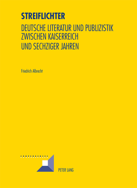 Cover image for book Streiflichter