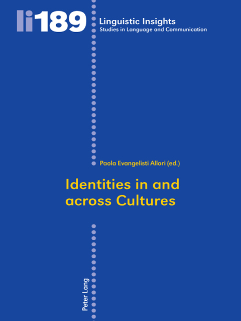 Cover image for book Identities in and across Cultures