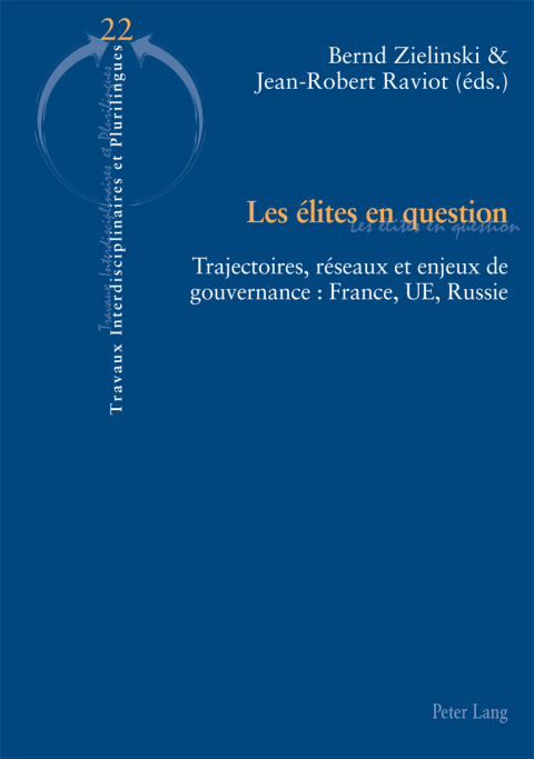 Cover image for book Les élites en question