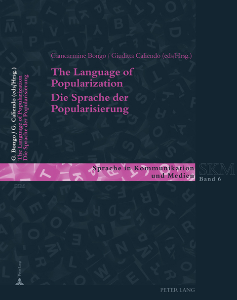 Cover image for book The Language of Popularization- Die Sprache der Popularisierung