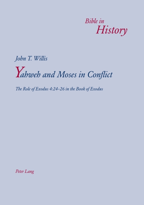 Cover image for book Yahweh and Moses in Conflict