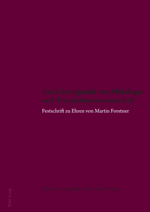 Cover image for book Am Schnittpunkt von Philologie und Translationswissenschaft
