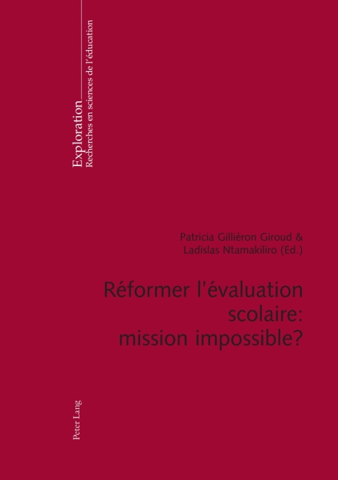Cover image for book Réformer lévaluation scolaire : mission impossible ?