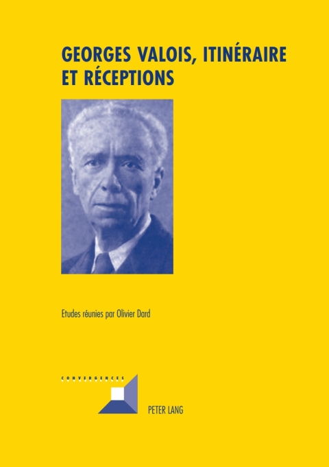 Cover image for book Georges Valois, itinéraire et réceptions
