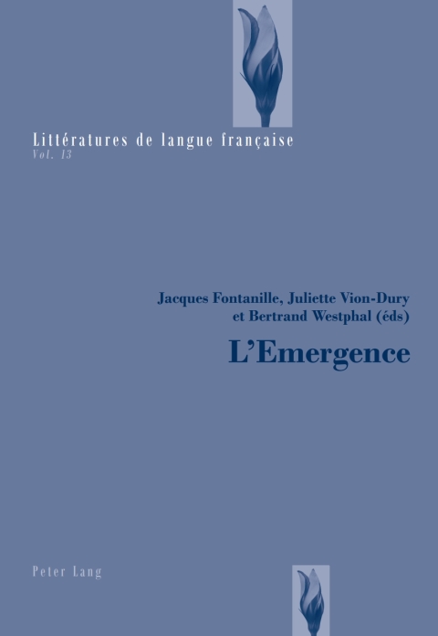 Cover image for book LEmergence