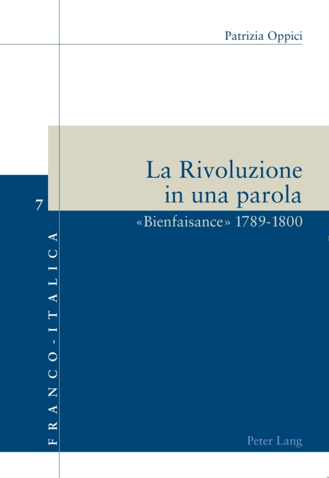 Cover image for book La Rivoluzione in una parola