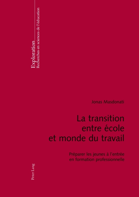 Cover image for book La transition entre école et monde du travail