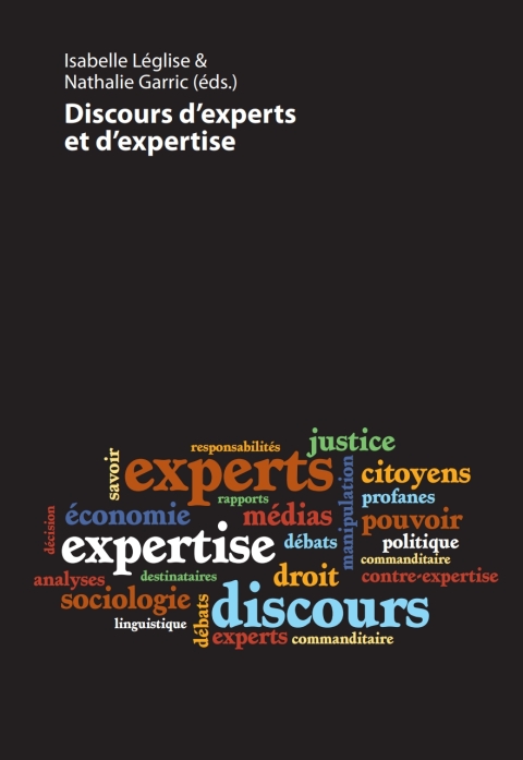 Cover image for book Discours dexperts et dexpertise
