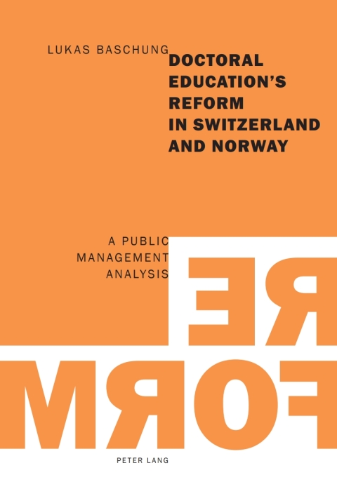 Cover image for book Doctoral Educations Reform in Switzerland and Norway
