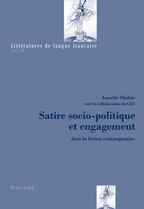 Cover image for book Satire socio-politique et engagement