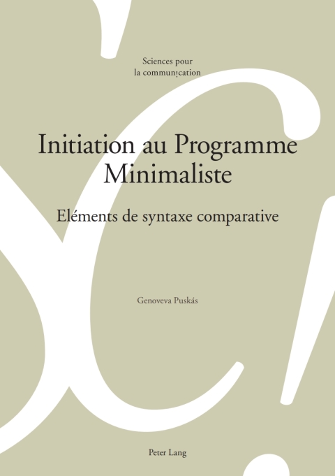 Cover image for book Initiation au Programme Minimaliste