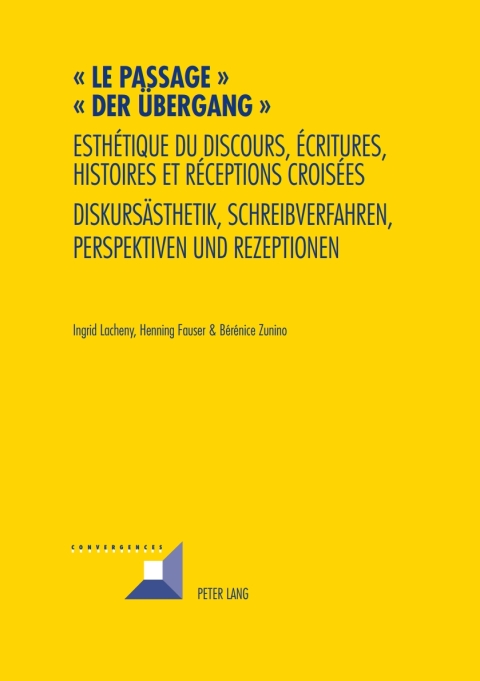 Cover image for book « Le passage »- «Der Übergang»
