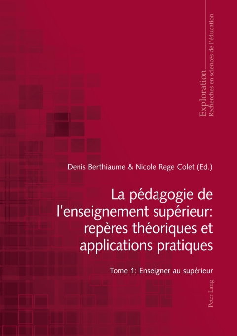 Cover image for book La pédagogie de lenseignement supérieur : repères théoriques et applications pratiques
