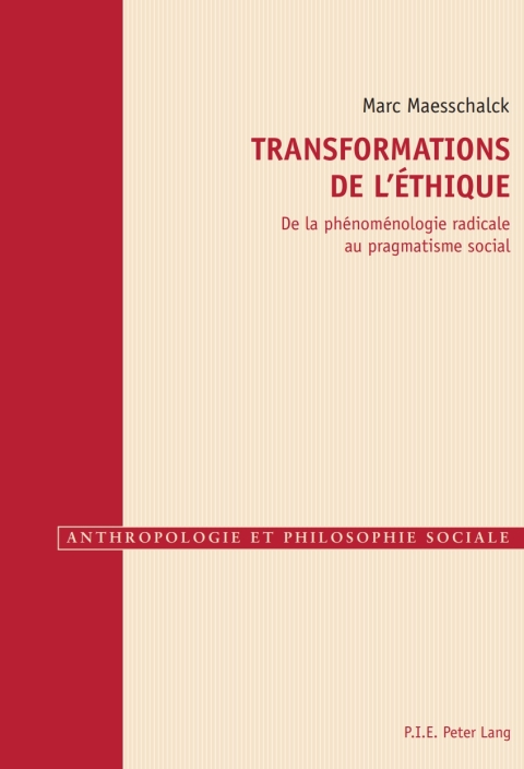 Cover image for book Transformations de l’éthique