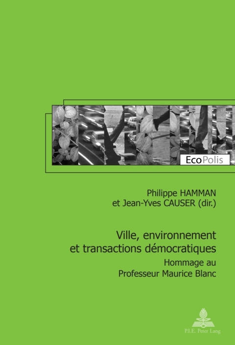 Cover image for book Ville, environnement et transactions démocratiques