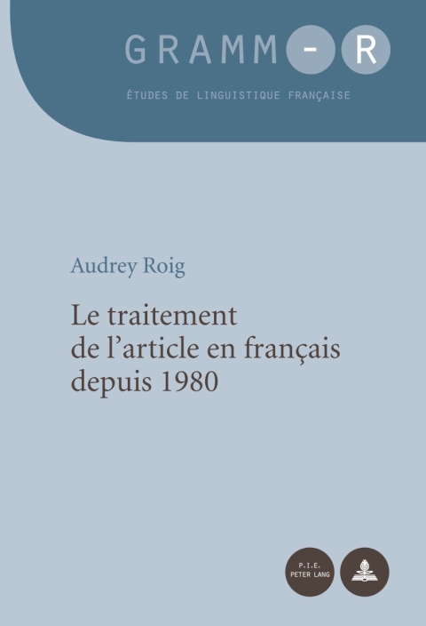 Cover image for book Le traitement de l’article en français depuis 1980