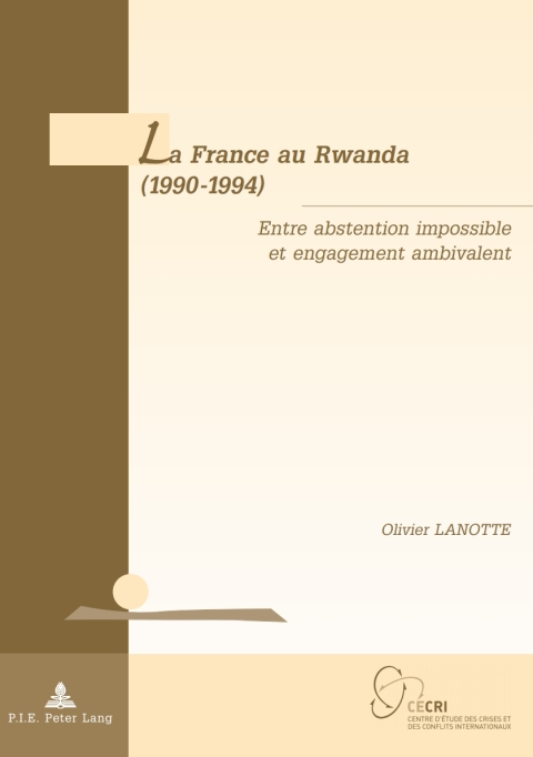 Cover image for book La France au Rwanda (1990-1994)