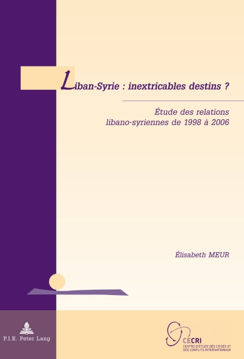 Cover image for book Liban-Syrie : inextricables destins ?