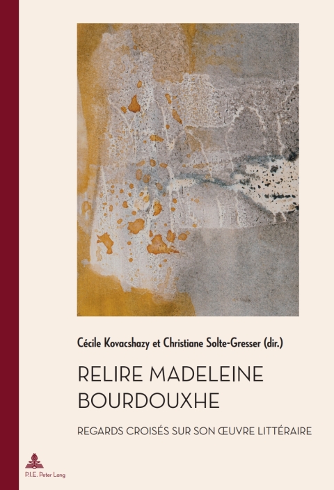 Cover image for book Relire Madeleine Bourdouxhe