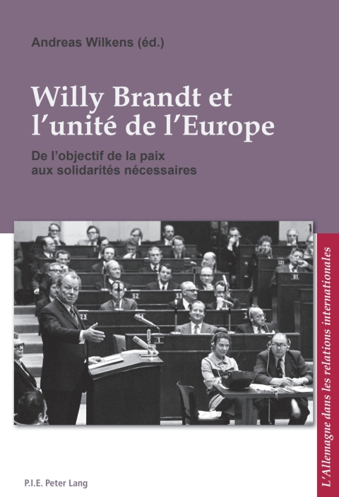 Cover image for book Willy Brandt et l’unité de l’Europe
