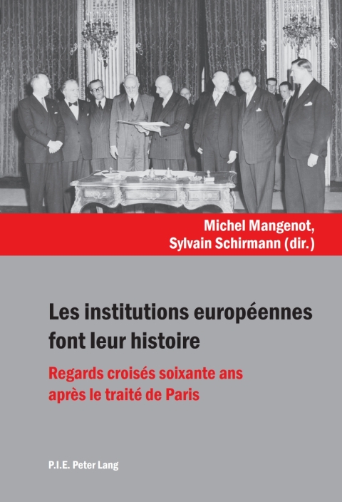 Cover image for book Les institutions européennes font leur histoire