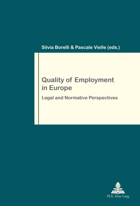 Cover image for book Quality of Employment in Europe