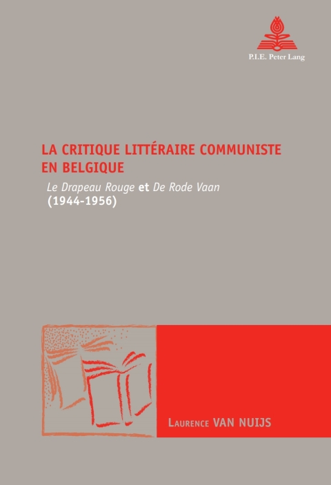 Cover image for book La critique littéraire communiste en Belgique